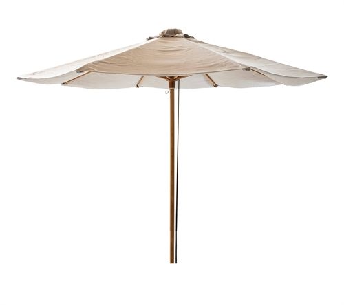 Cane-line Outdoor Classic Parasol Ø: 300 cm - Light Grey OUTLET