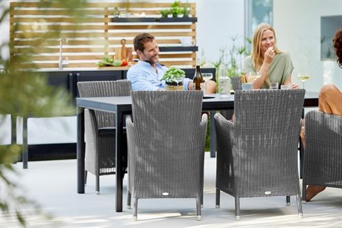 Cane-line Outdoor Hampsted Stol  - Light Grey OUTLET