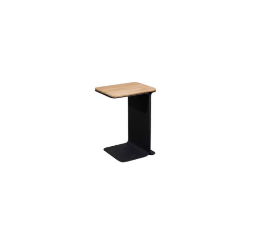 Cane-line Outdoor Mega Sidebord 30x37 cm - Lava Grey/Teak OUTLET
