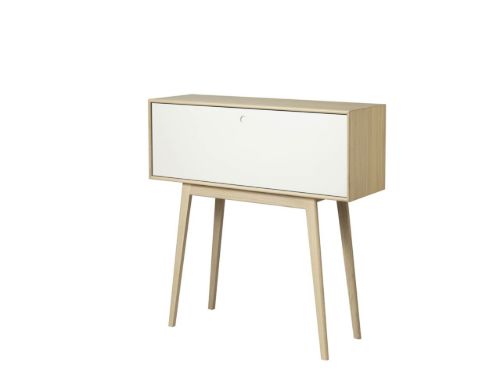 FDB Møbler Sekretær Foersom & Hiort-Lorenzen A84 Butler 108x105 cm - Eg/Hvid OUTLET