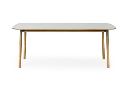 Normann Copenhagen Form Spisebord 95x200cm - Grå/Eg OUTLET