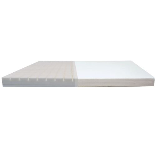 Flexa Skummadras 90x200 cm m. Bomuldsbetræk - Hvid OUTLET