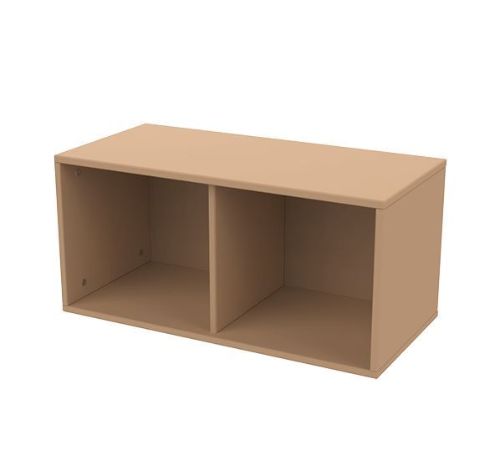 Flexa Roomie Wall Hanging Bookcase 72x34,5 cm - Latte OUTLET