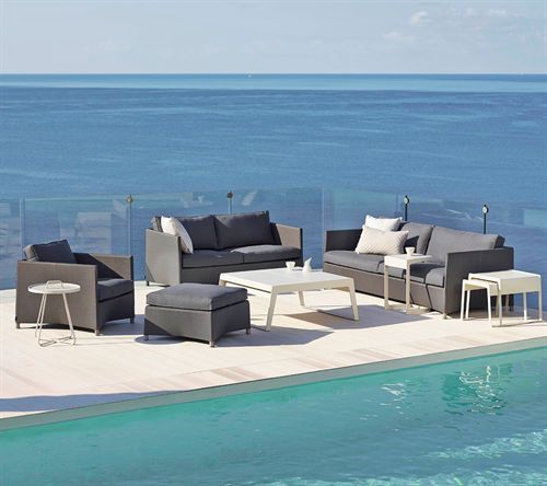 Cane-line Diamond 2-pers. Sofa - Grey OUTLET