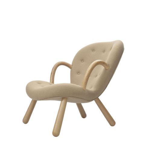 Paustian Arctander Lounge Chair m. Armlæn  - Valnød/Einar 127 UDSTILLINGSMODEL OUTLET
