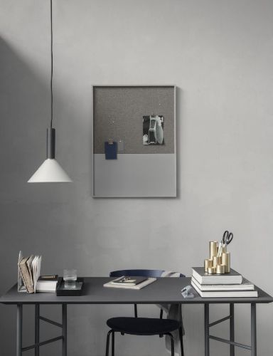 Ferm Living Cone Shade Ø: 25 cm - Light Grey OUTLET