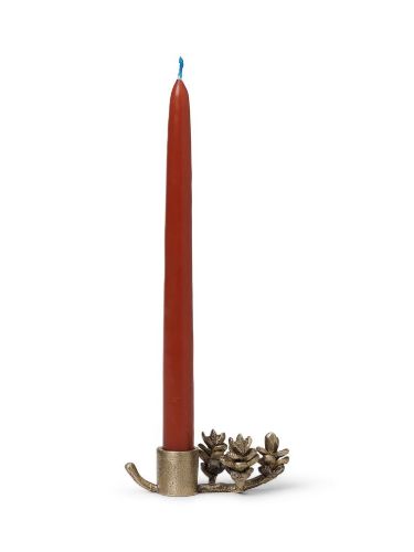 Ferm Living Dipped Candles Set of 8 H: 15 cm - Rust OUTLET