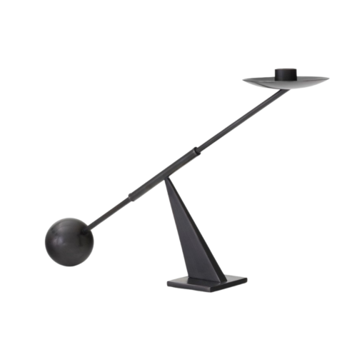 Audo Copenhagen Interconnect Candleholder Small H: 25,5 cm - Brass/Bronzed