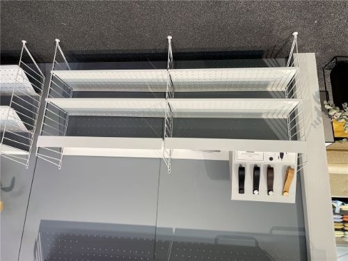 String Reol Opstilling 260 x 240 cm - Hvid UDSTILLINGSMODEL OUTLET