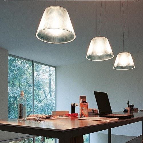 FLOS Romeo Moon S1 Ø: os lev. 34 cm - Glas UDSTILLINGSMODEL OUTLET