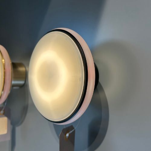 Shade ØS1 Wall Lamp - inkl. Shade Node Ø:13 cm - Sort/Hvid UDSTILLINGSMODEL OUTLET