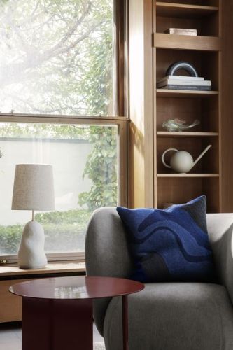 Ferm Living Hebe Lampebase Medium H: 43 cm - Råhvid UDSTILLINGSMODEL OUTLET