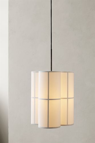Audo Copenhagen Hashira Pendant Cluster Ø: 61,5 cm - White/Bronzed Brass UDSTILLINGSMODEL OUTLET