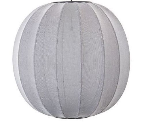 Made By Hand Knit-Wit Round Floor Medium Ø: 60 cm - Silver OUTLET