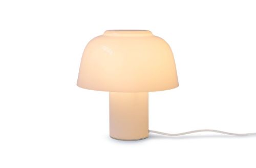 Mazo Yuki Bordlampe H: 26,5 cm - Opal hvid  OUTLET