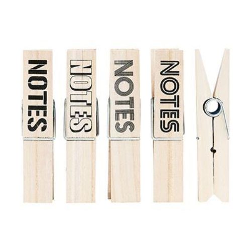 Monograph Notesholder Klips 4 stk - Kejsertræ OUTLET