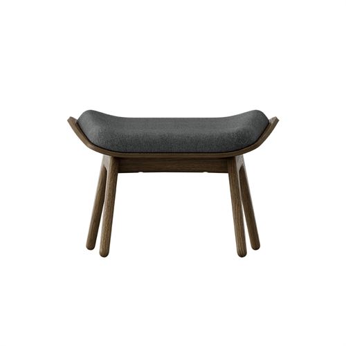 Umage The Reader Ottoman 42x60 cm - Dark Oak / Slate Grey OUTLET