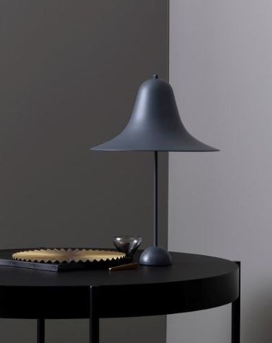 Verpan Pantop 45 Bordlampe Large H: 65,5cm - Grey OUTLET