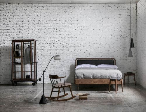 Stellar Works Mün Floor Lamp Adjustable H: 119,5 cm - Sort/Hvid OUTLET