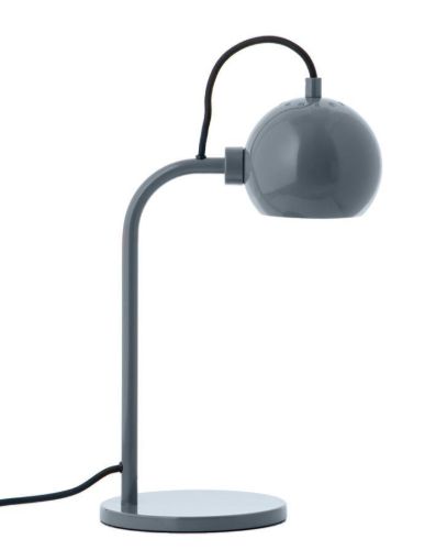Frandsen Lighting Ball Single Bordlampe Ø: 12 cm  - Glossy Steel Blue OUTLET