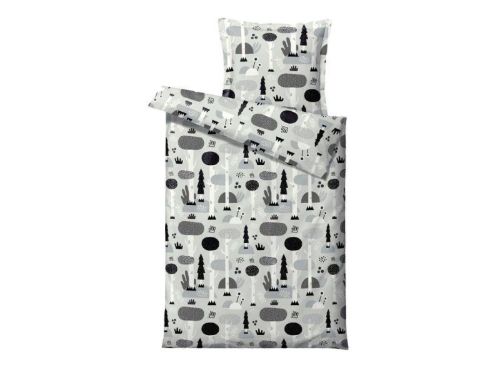 Södahl Magic Forest Sengesæt 70x100 cm - Black  OUTLET