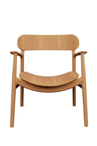 Bent Hansen Asger Loungestol H: 77,5 cm - Olieret Eg
