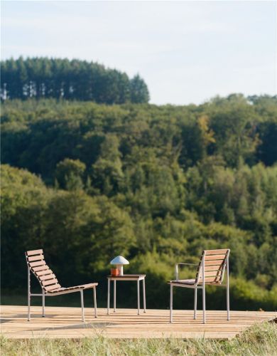 HAY Traverse Lounge Chair B: 63 cm - Oiled Solid Ash 