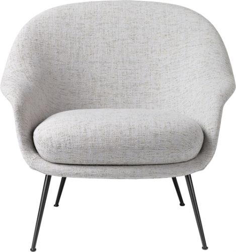 GUBI Bat Lounge Chair Low Back - Sort/Sonar 3 124