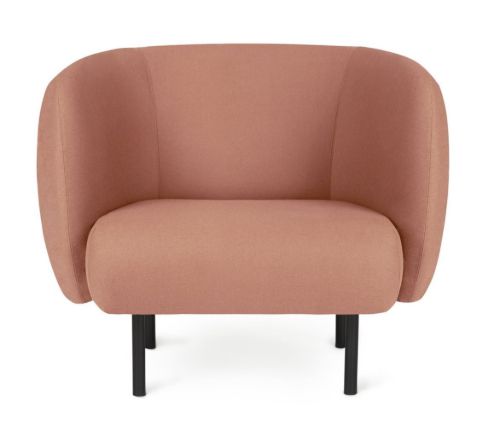Warm Nordic Cape Lounge Chair SH: 42 cm - Blush