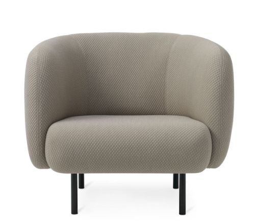 Warm Nordic Cape Lounge Chair SH: 42 cm - Taupe