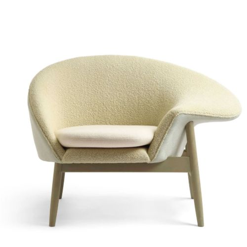 Warm Nordic Fried Egg Right Loungestol SH: 40 cm - Sour Yellow