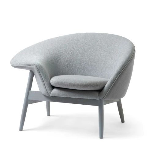 Warm Nordic Fried Egg Left Loungestol SH: 40 cm - Light Blue