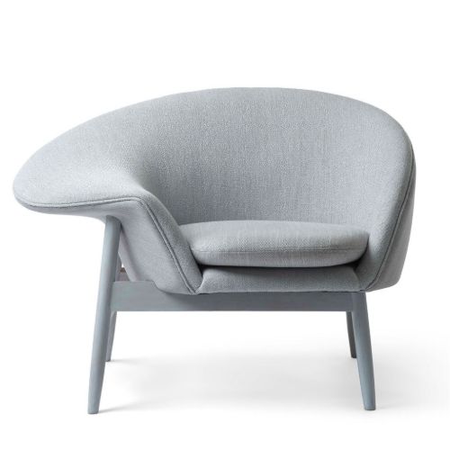 Warm Nordic Fried Egg Left Loungestol SH: 40 cm - Light Blue