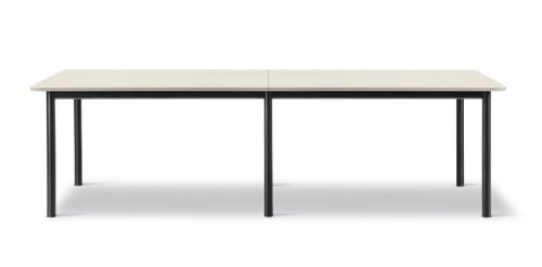 Fredericia Furniture 665A Plan Table Modular 100x260 cm - Really Cotton Dream/Sort