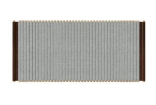 Umage Audacious Sidebord Tambour Doors Only - Silver Grey OUTLET