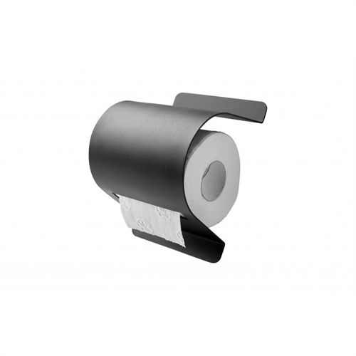 By Brorson Toiletrulleholder Til Væg 14x14 cm - Sort OUTLET