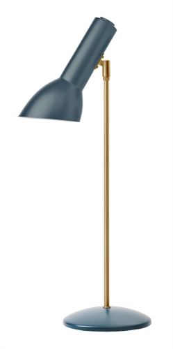 CPH Lighting Oblique Bordlampe H: 58 cm - Messing/Petroleumsblå OUTLET