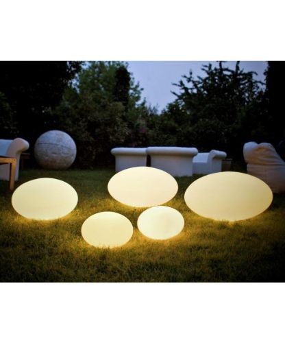 CPH Lighting Eggy Pop Out Udendørslampe Lille Ø: 32cm - Hvid OUTLET