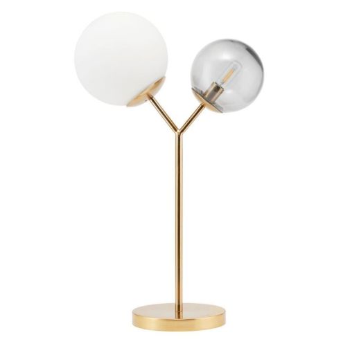 House Doctor Twice Bordlampe H: 65cm - Messing OUTLET