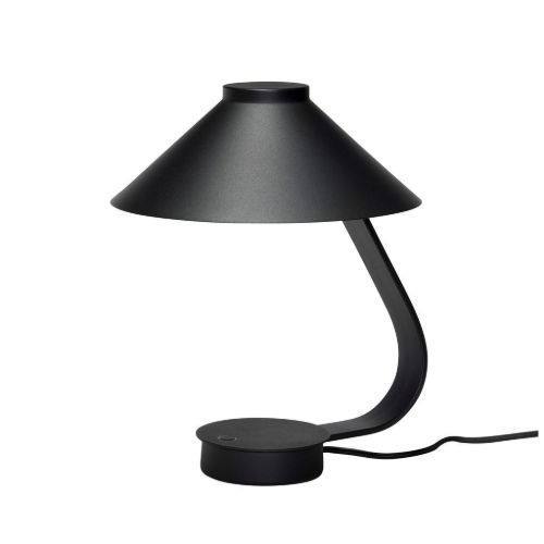 Hübsch Muri Table Lamp H: 31 cm - Black Iron  OUTLET
