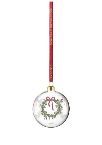 Holmegaard Christmas Årets Julekugle 2024 Ø: 8 cm - Klar OUTLET