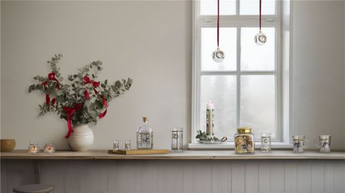 Holmegaard Christmas Årets Julekugle 2024 Ø: 8 cm - Klar OUTLET