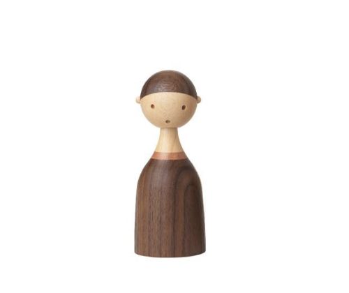 Architectmade Kin Boy H: 11,2 cm - Walnut /Mahogany  OUTLET