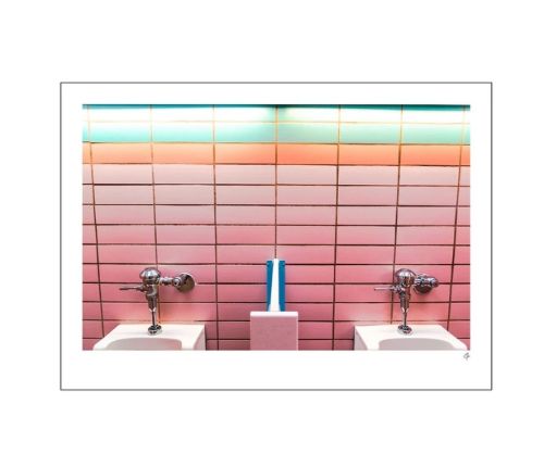 Poster & Frame Plakat 30x40 cm - Pissoir OUTLET