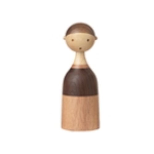 Architectmade Kin Man Dad H: 13,1 cm - Walnut/Mahogany  OUTLET