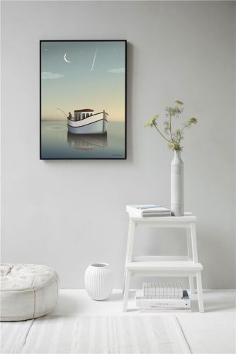 ViSSEVASSE Plakat The Fisherman 30x40 cm OUTLET