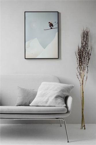 ViSSEVASSE Plakat Skiing 30x40 cm OUTLET