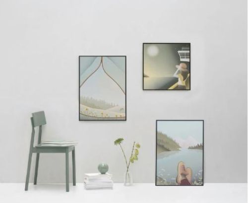 ViSSEVASSE Plakat 30x40 cm After The Hike OUTLET