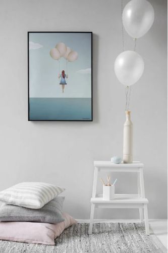 ViSSEVASSE Plakat 15x21 cm Balloon Dream OUTLET