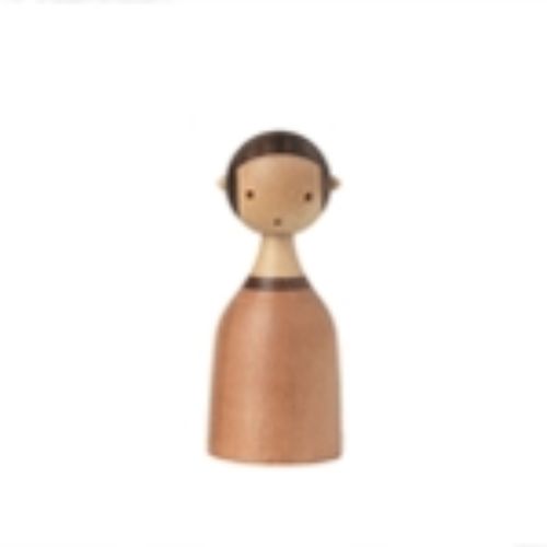 Architectmade Kin Girl H: 11,2 cm - Walnut/Mahogany OUTLET